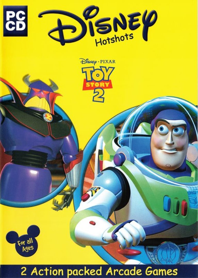 Disney Hotshots: Toy Story 2 - Cone Chaos / Toy Shelf Showdown Logo