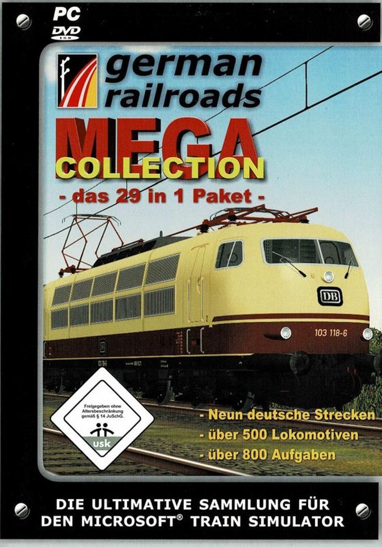German Railroads: Mega Collection Logo