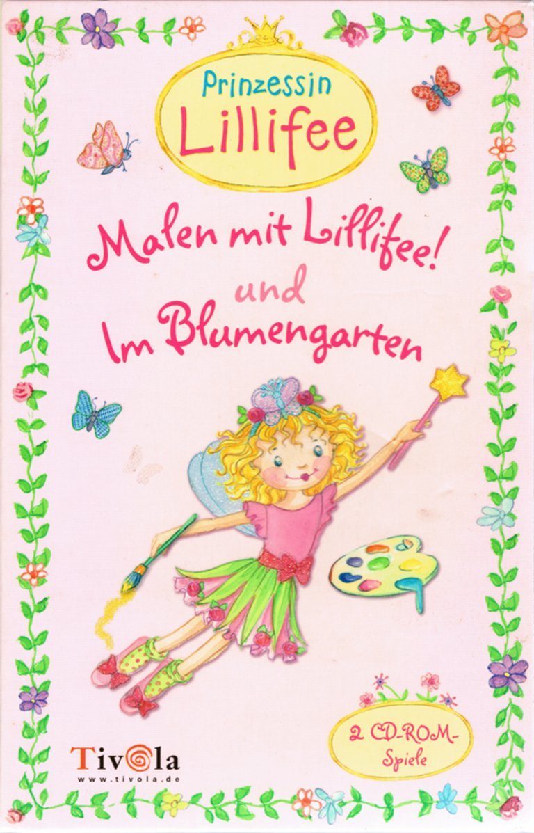Prinzessin Lillifee: Malen mit Lillifee! und Im Blumengarten Logo