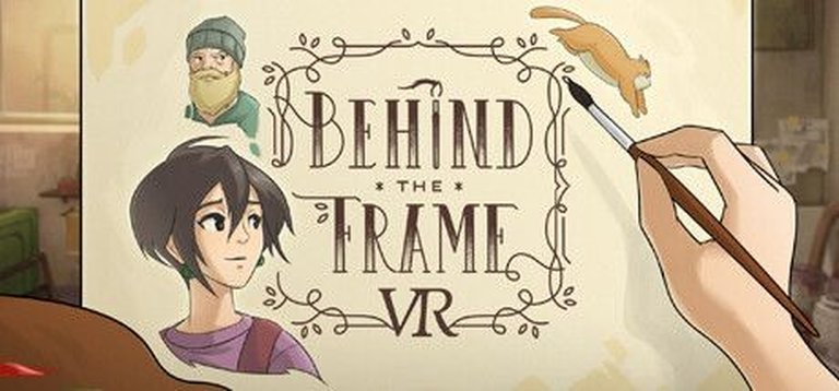 Behind the Frame: The Finest Scenery VR Logo