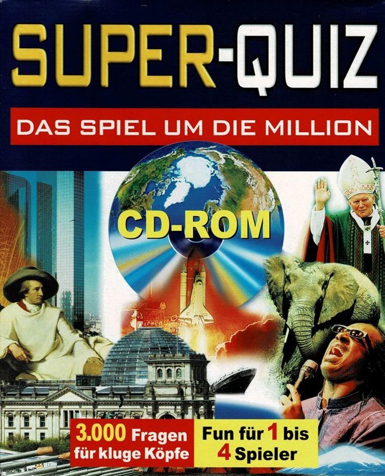 Super-Quiz: Das Spiel um die Million Logo