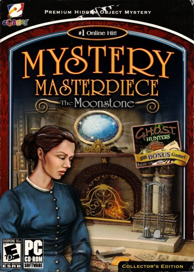 Mystery Masterpiece: The Moonstone (plus Bonus Game G.H.O.S.T. Hunters) Logo
