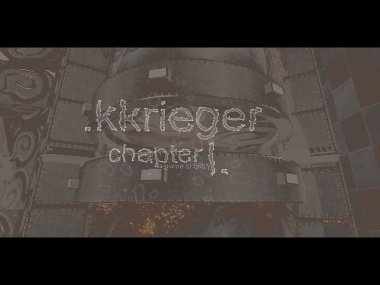.kkrieger: Chapter 1 Logo