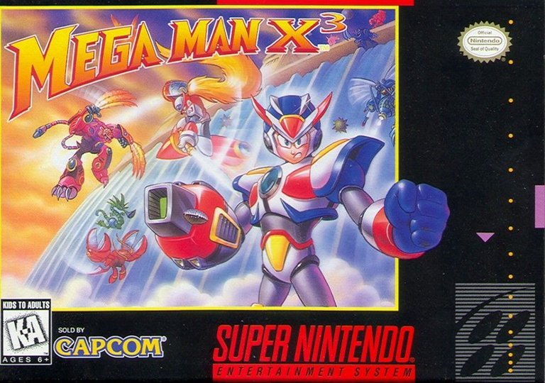 Mega Man X3 Logo