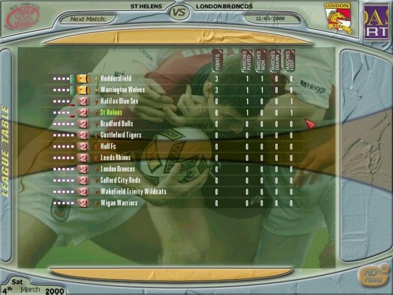 Championship Rugby Manager Logo