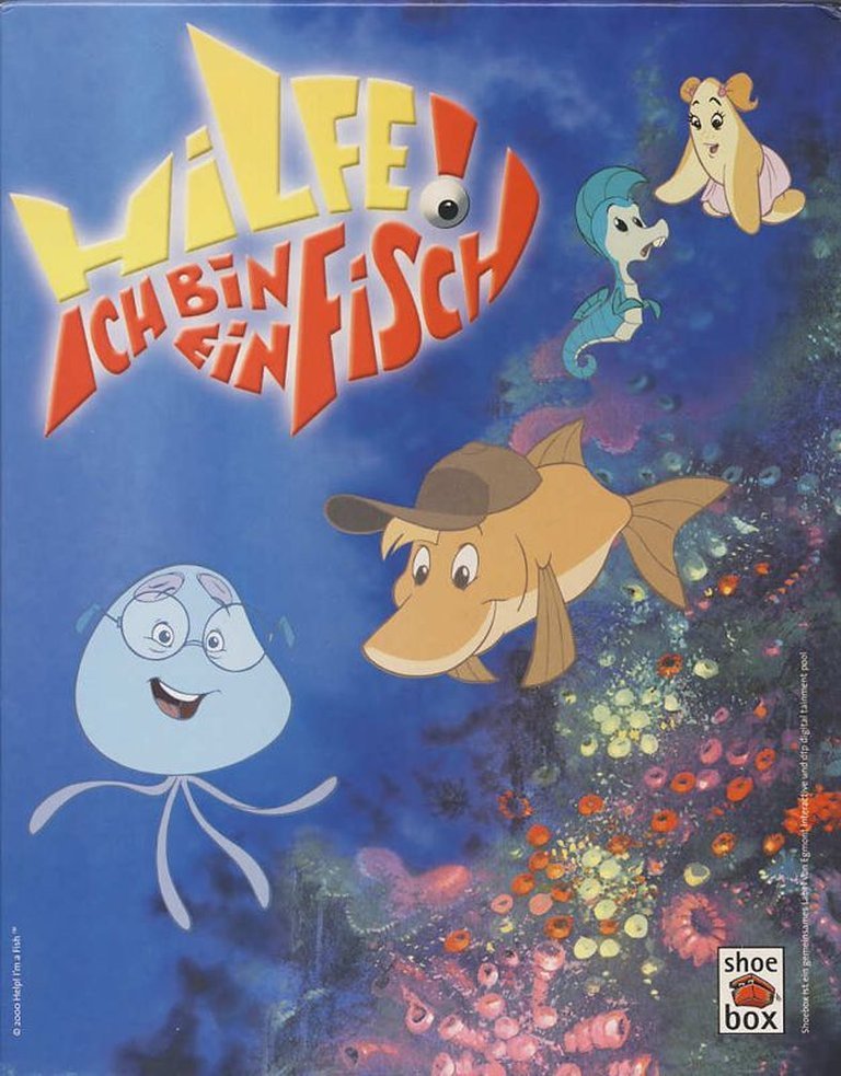 Hilfe! Ich bin ein Fisch Logo