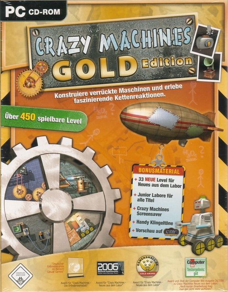 Crazy Machines: Gold Edition Logo