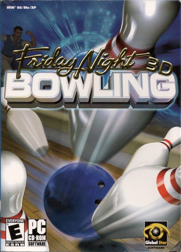 Friday Night 3D Bowling Logo