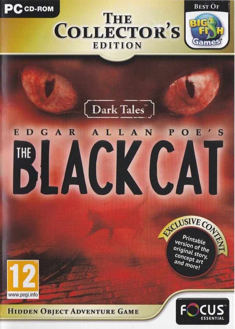Dark Tales: Edgar Allan Poe's The Black Cat Logo