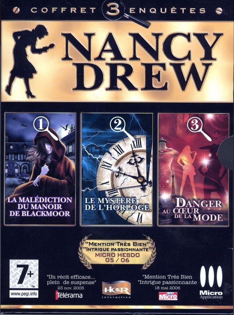 Nancy Drew: Coffret 3 Enquêtes Logo