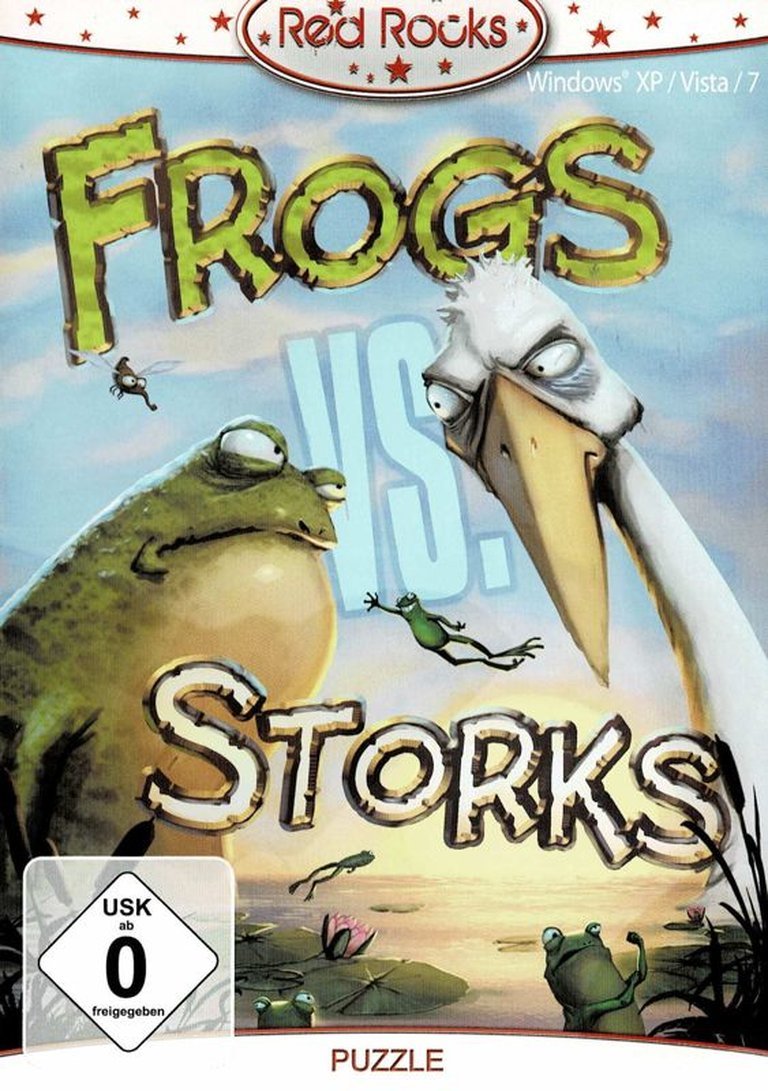 Frogs vs. Storks Logo