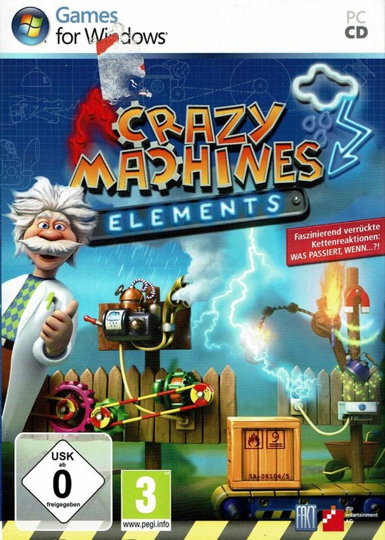 Crazy Machines: Elements Logo