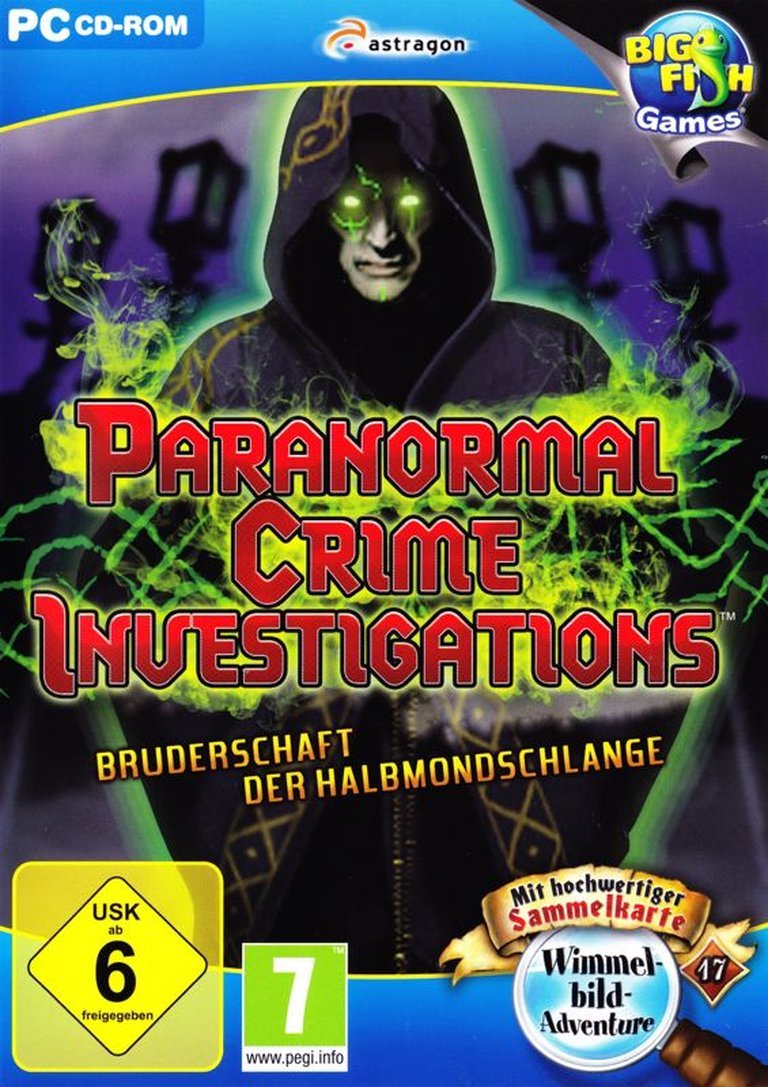 Paranormal Crime Investigations: Brotherhood of the Crescent Snake Logo