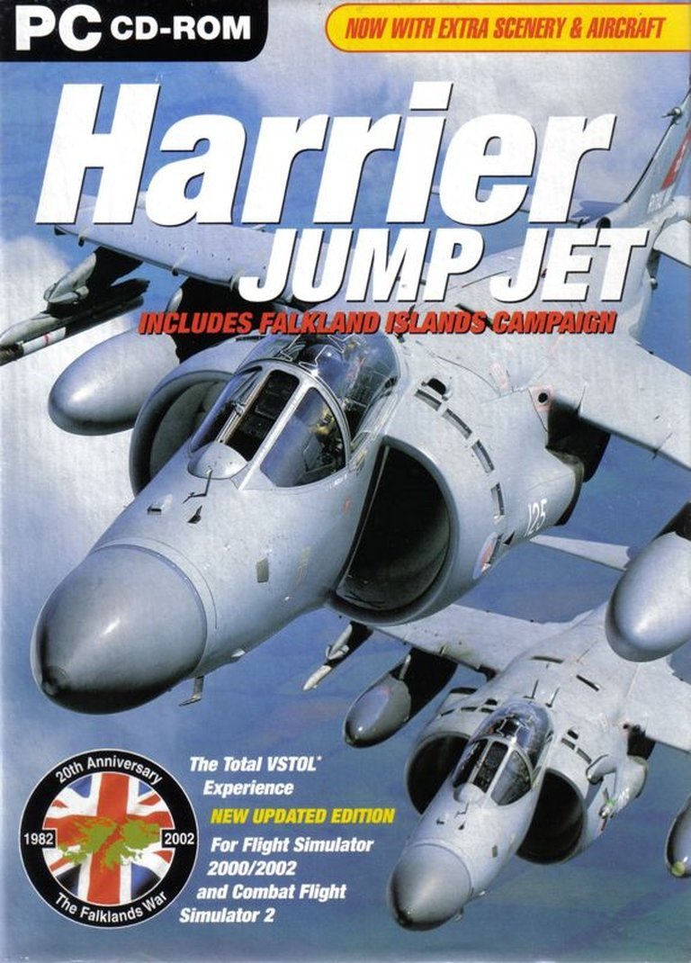 Harrier Jump Jet: Falklands 20th Anniversary Release Logo