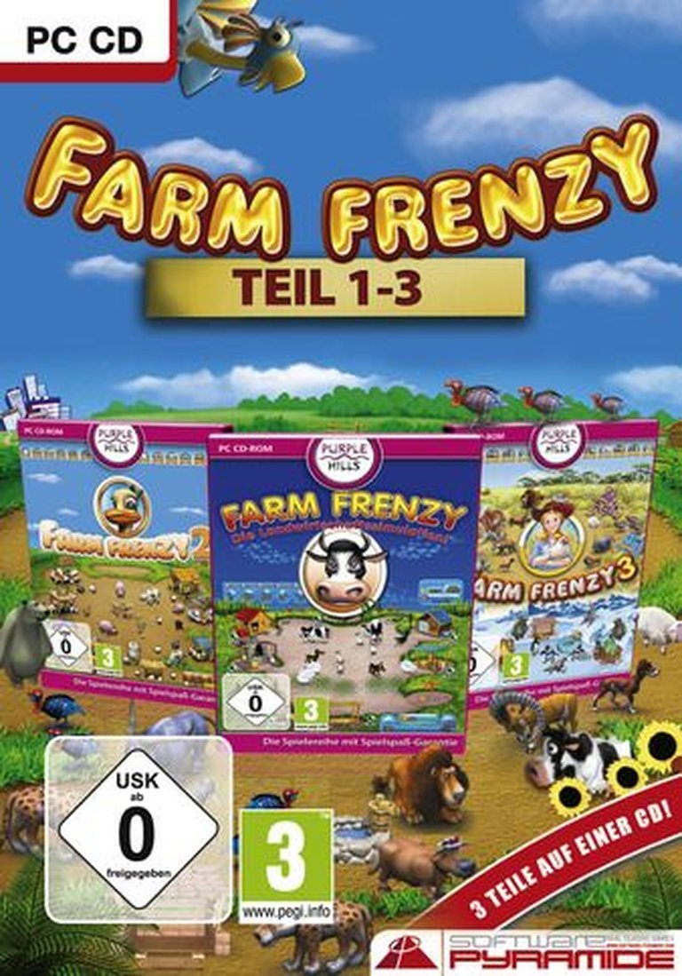 Farm Frenzy Teil 1-3 Logo