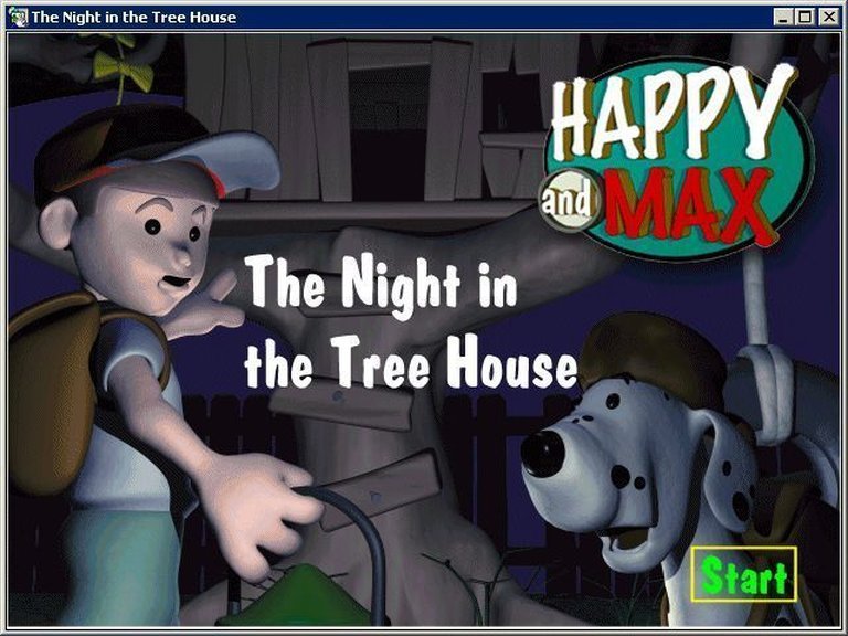 Happy & Max: The Night in the Tree House Logo