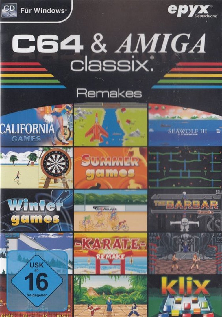 C64 & Amiga Classix Remakes Logo