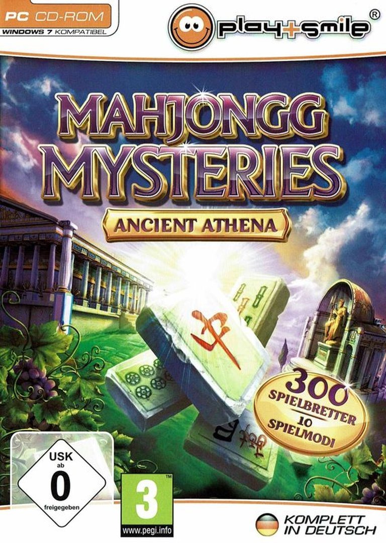 Mahjong Mysteries: Ancient Athena Logo