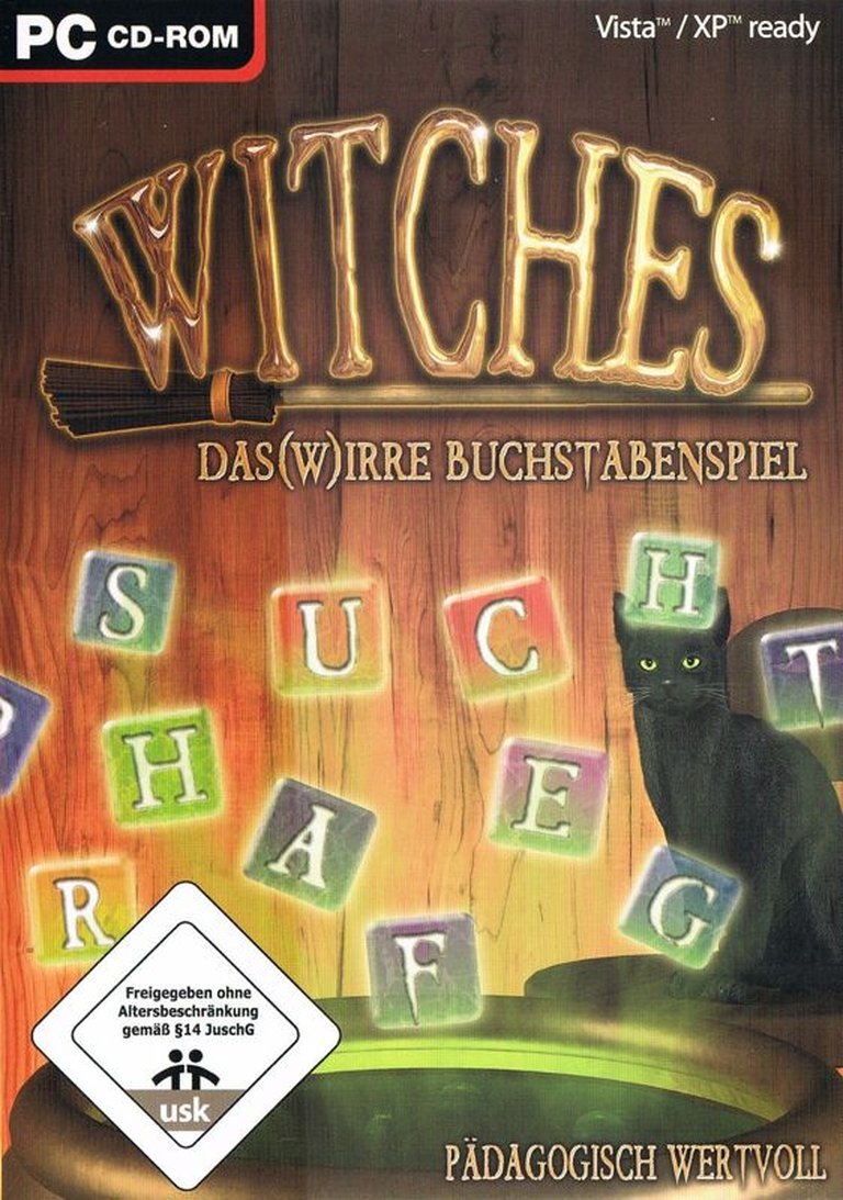 Witches: Das (W)irre Buchstabenspiel Logo