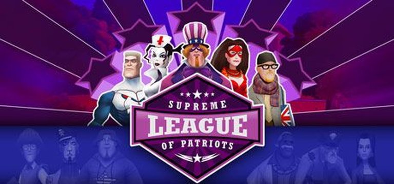 Supreme League of Patriots: Issue 1 - A Patriot is Born Logo