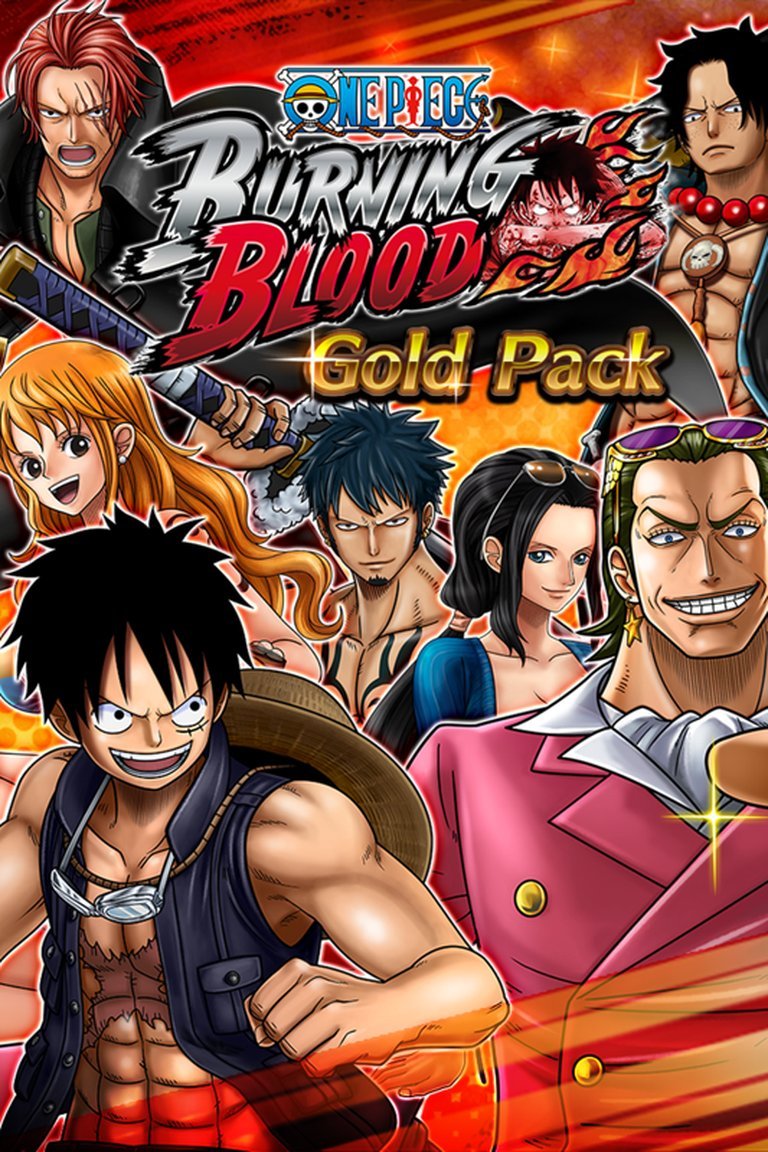 One Piece: Burning Blood - Gold Pack Logo