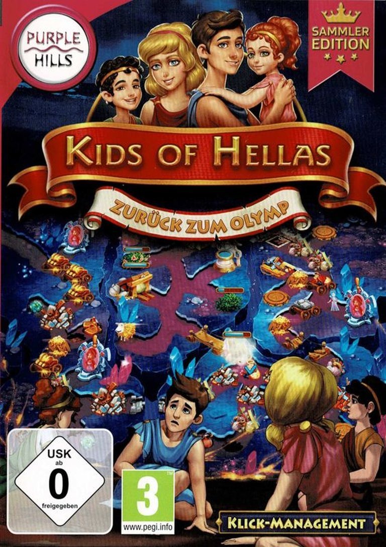 Kids of Hellas: Back to Olympus (Collector's Edition) Logo