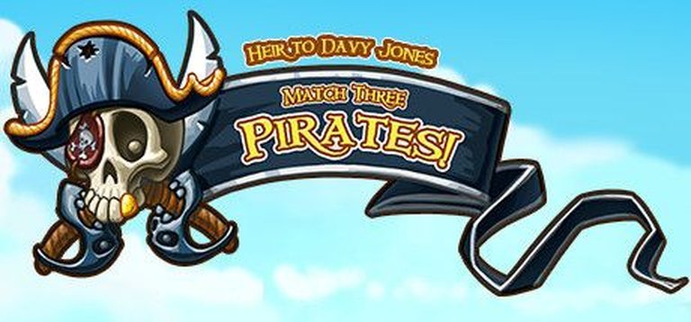 Match Three Pirates! Heir to Davy Jones Logo