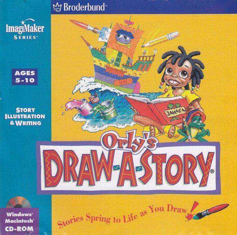 Orly's Draw-A-Story Logo