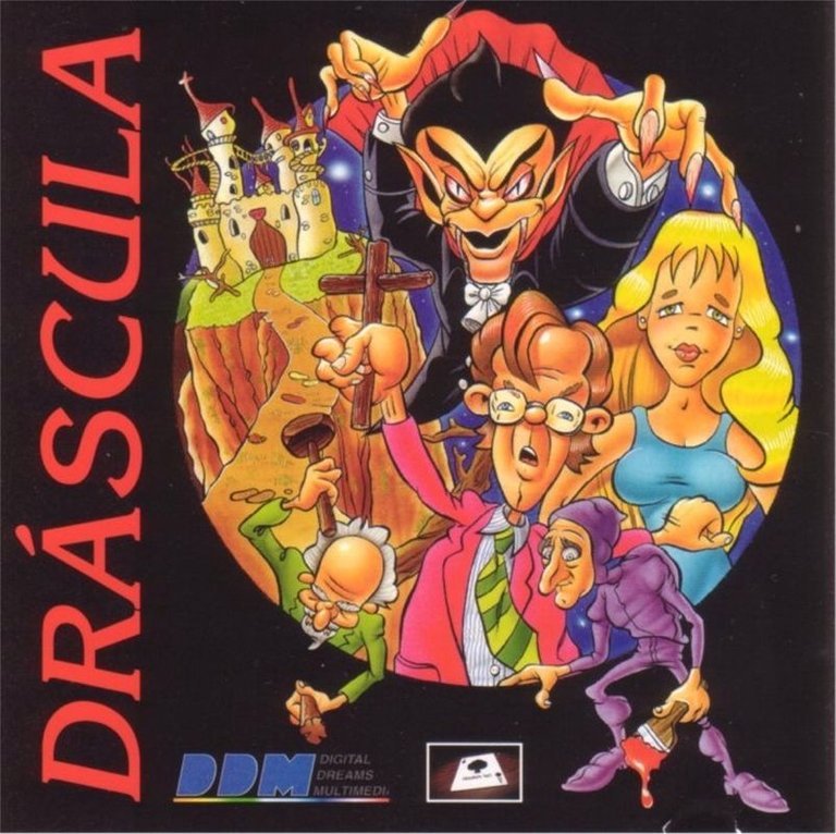 Dráscula: The Vampire Strikes Back Logo
