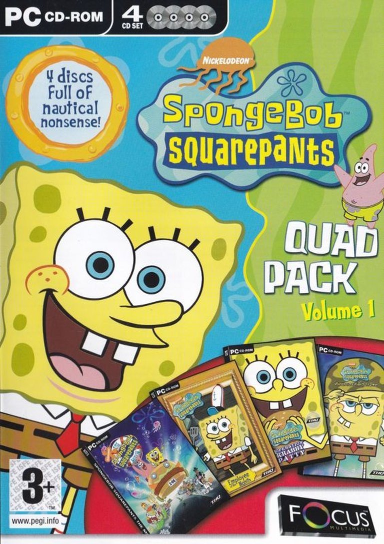 SpongeBob SquarePants: Quad Pack - Volume 1 Logo