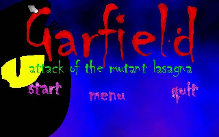 Garfield: Attack of the Mutant Lasagna Logo
