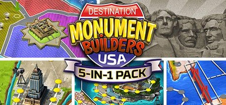 5-in-1 Pack: Monument Builders - Destination USA Logo