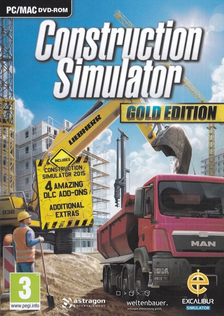 Construction Simulator: Gold Edition Logo
