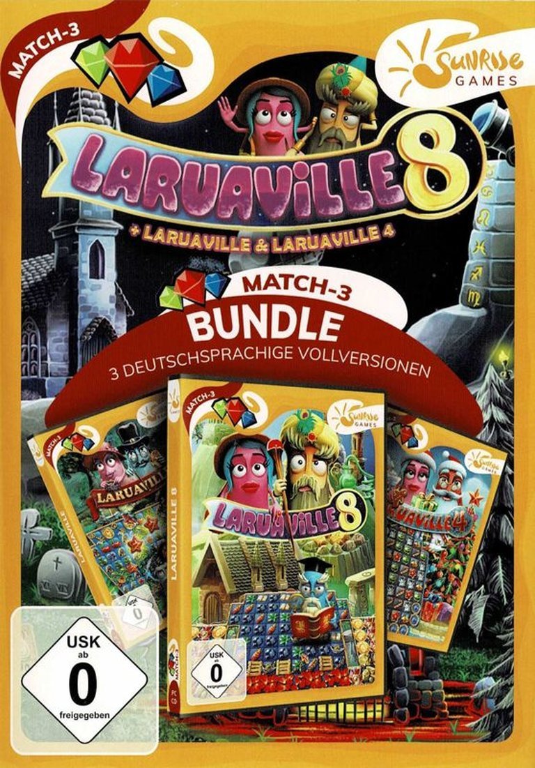 Laruaville 8 + Laruaville & Laruaville 4 Logo