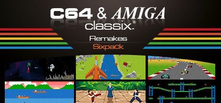 C64 & Amiga Classix Remakes Sixpack Logo