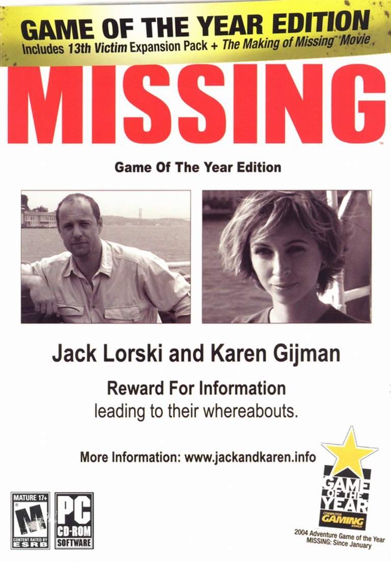 Missing: Game of the Year Edition Logo