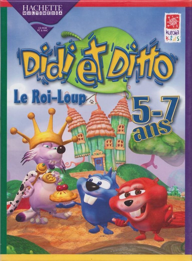 Didi and Ditto: First Grade - The Wolf King Logo