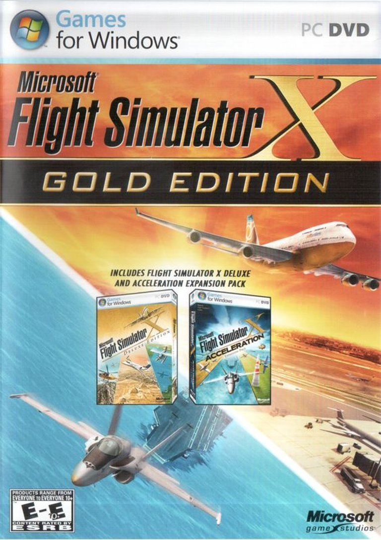 Microsoft Flight Simulator X: Gold Edition Logo
