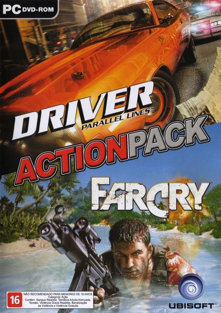 Action Pack - Driver: Parallel Lines + Far Cry Logo