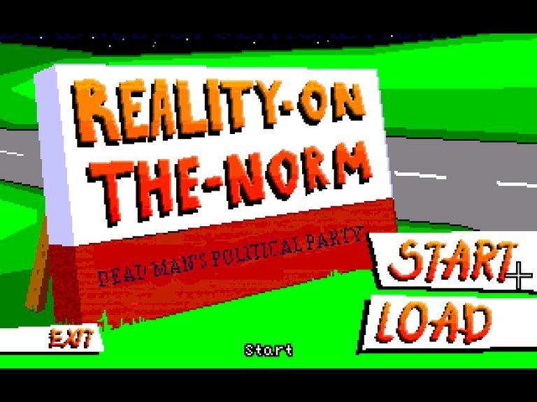 Dead Man's Political Party Logo