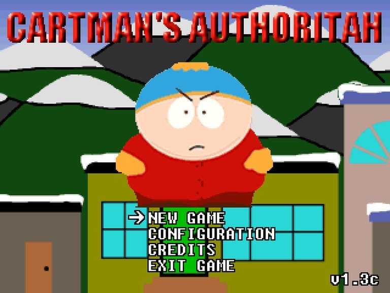 South Park: Cartman's Authoritah Logo