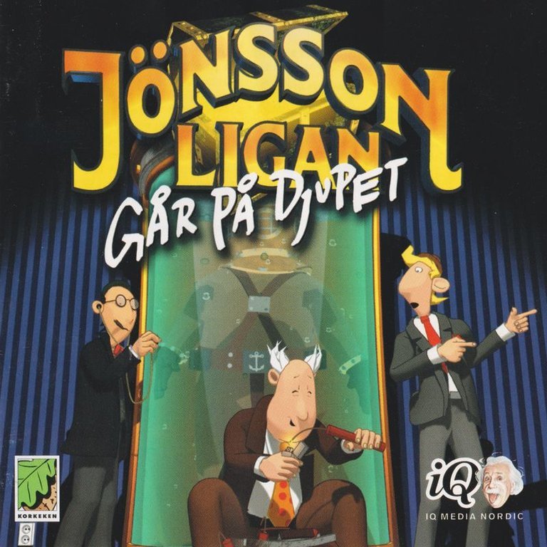 Jönssonligan: Går på djupet Logo