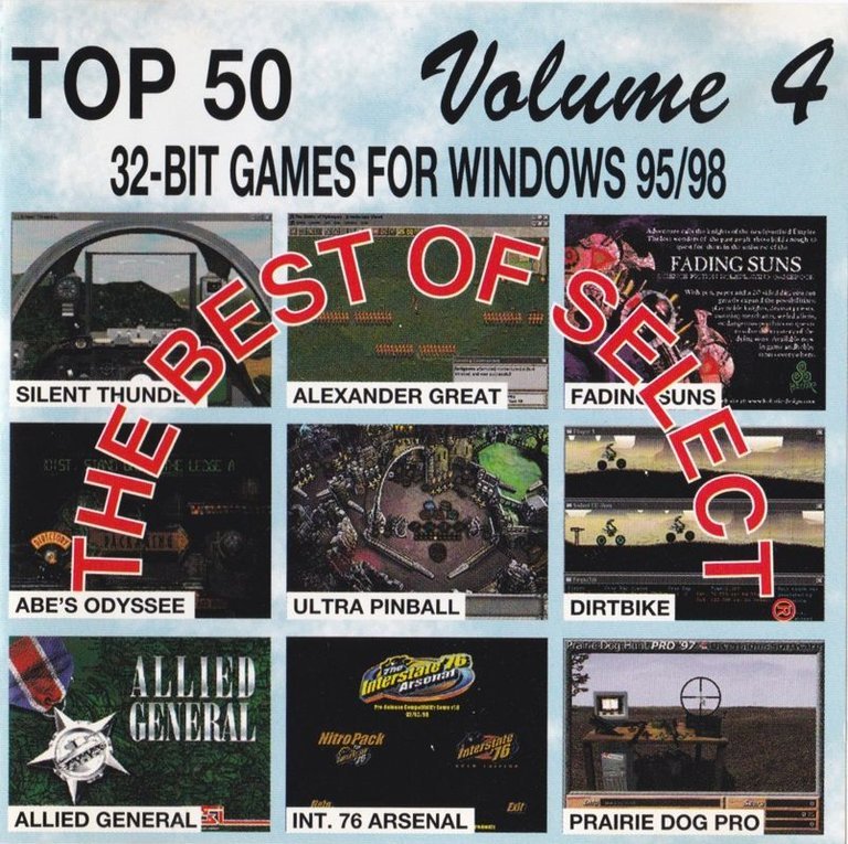 Top 50 32-Bit Games for Windows 95/98: Volume 4 Logo