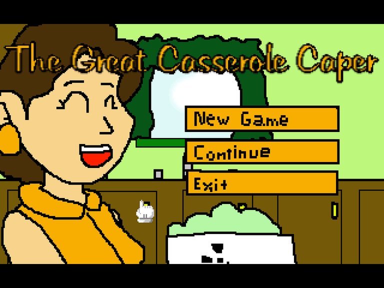 The Great Casserole Caper Logo