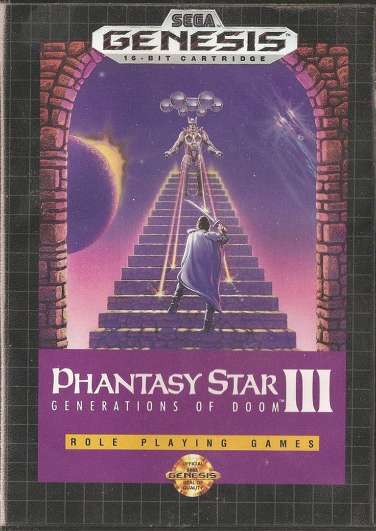 Phantasy Star III: Generations of Doom Logo