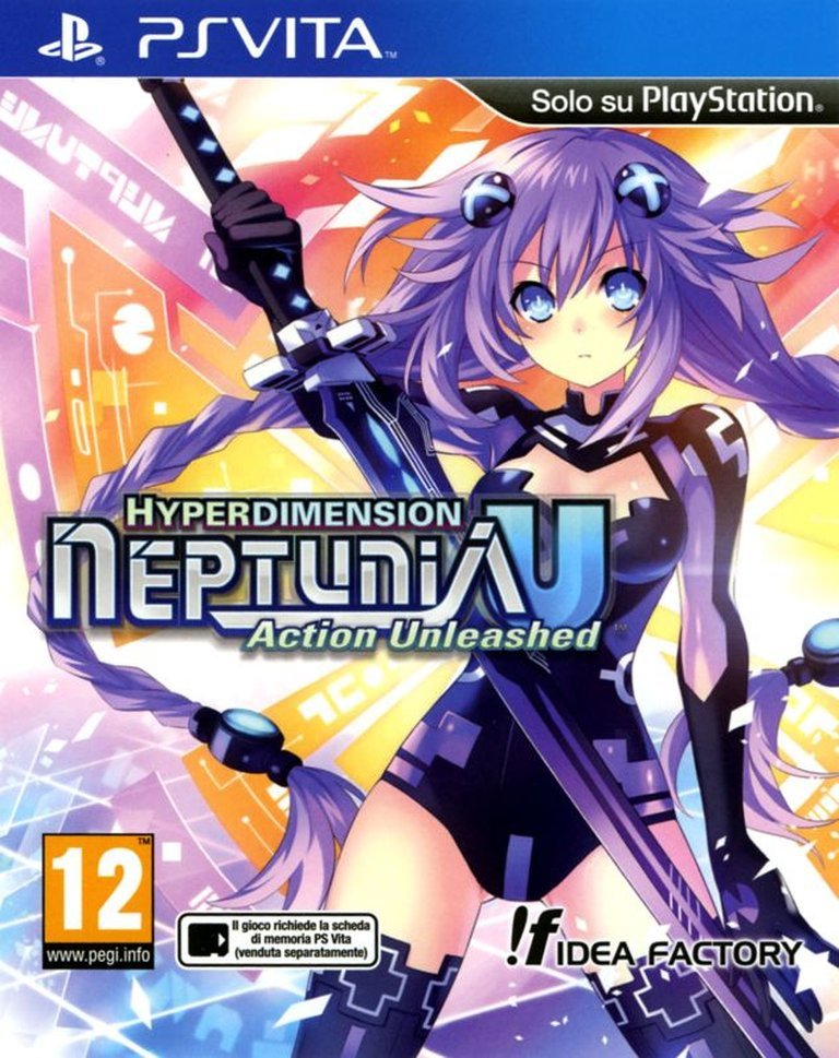 Hyperdimension Neptunia U: Action Unleashed Logo