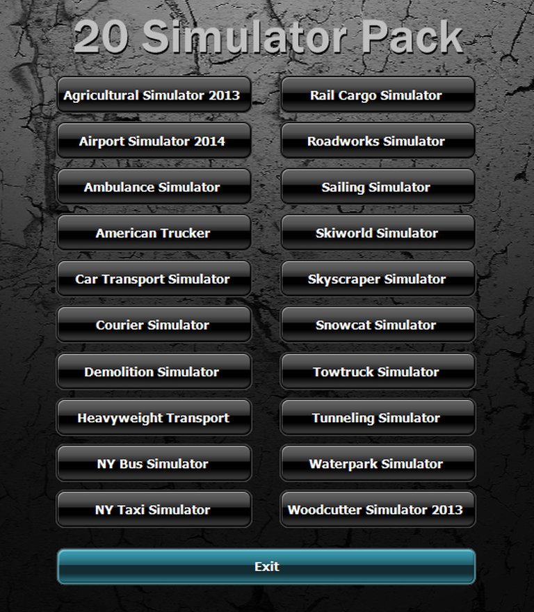 World of Simulators: Ultimate Edition Logo