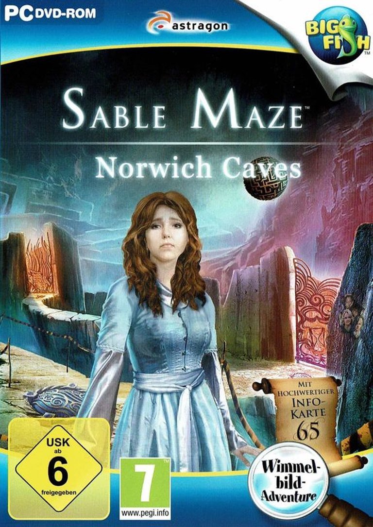 Sable Maze: Norwich Caves Logo