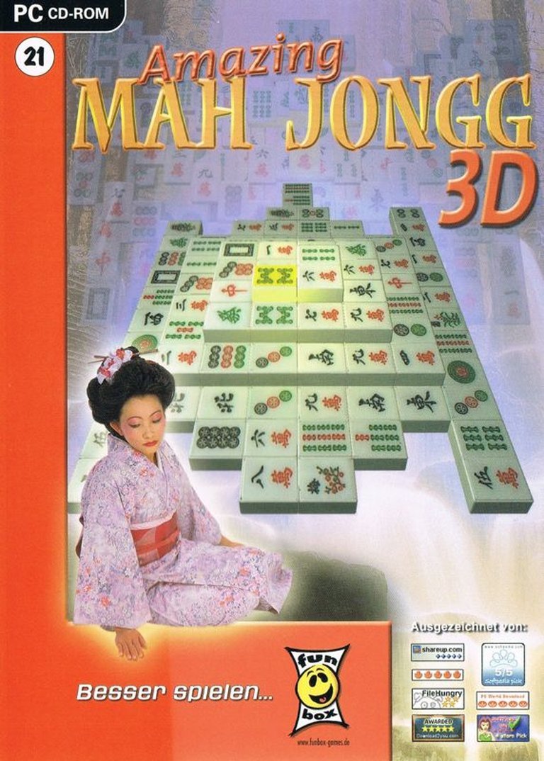 Amazing Mah Jongg 3D Logo