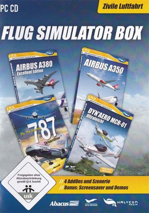 Flug Simulator Box: Zivile Luftfahrt Logo